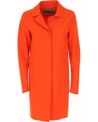 Herno Manteau Femme - Orange
