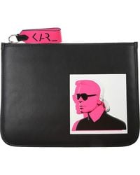 karl lagerfeld briefcase