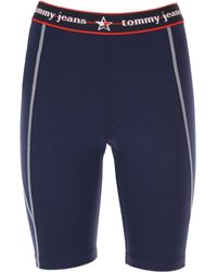 tommy hilfiger biker shorts women's