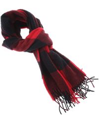 Woolrich Écharpe Femme Pas cher en Soldes - Rouge