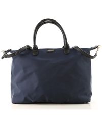 Woolrich Sac Cabas Pas cher en Soldes - Bleu