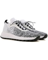 prada trainers womens white