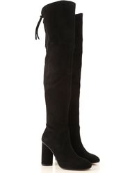 Stuart Weitzman Stivali e Stivaletti Donna In Outlet - Nero