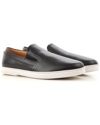 Ferragamo Zapatillas Slip On para Hombre Baratos en Rebajas Outlet - Negro