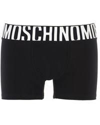 MOSCHINO Men/'s Boxer TRUNKS Noir XS S M L XL XXL Boîte sous-vêtements en vente!!!