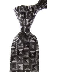 Versace Corbatas Baratos en Rebajas - Negro