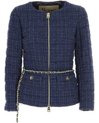 Herno Veste Femme Pas cher en Soldes - Bleu