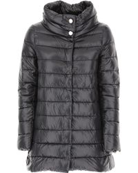 Herno Piumino Donna In Saldo - Nero