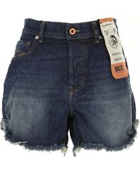 diesel jean shorts