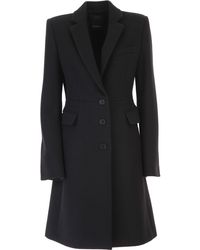 Pinko Cappotto Donna In Saldo - Nero