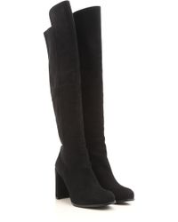 Stuart Weitzman Stivali e Stivaletti Donna In Outlet - Nero