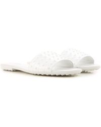Tod's Sandali Donna In Saldo - Bianco