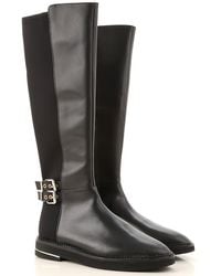 dkny thigh high boots