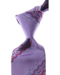 Missoni Corbatas Baratos en Rebajas - Morado