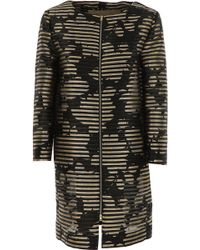 Herno Manteau Femme Pas cher en Soldes - Noir