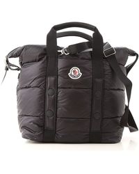 Moncler Sac Cabas Pas cher en Soldes - Noir