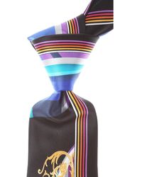 Vitaliano Pancaldi Corbatas Baratos en Rebajas - Negro