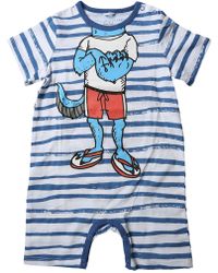 Stella McCartney Baby Bodysuits & Onesies For Boys On Sale - Blue