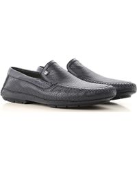 Moreschi Basket Slip on Homme Pas cher en Soldes - Bleu