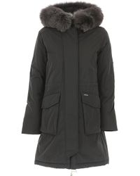 Woolrich Veste Femme Pas cher en Soldes - Noir