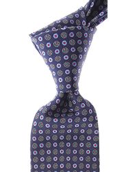 Canali Corbatas Baratos en Rebajas - Azul