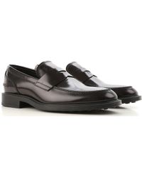 Tod's Mocassini Uomo In Saldo - Nero
