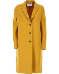 Harris Wharf London Manteau Femme - Jaune