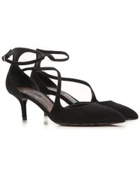 Dolce & Gabbana Scarpe con Tacco da Donna In Outlet - Nero