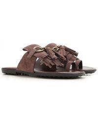Tod's Leather Sandals For Women in 
