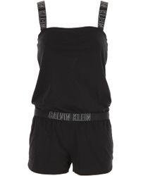 Calvin Klein Abito Donna Vestito elegante In Saldo - Nero