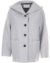 Harris Wharf London Manteau Femme - Métallisé
