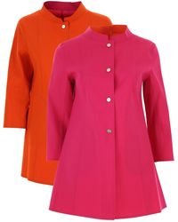 Herno Manteau Femme Pas cher en Soldes - Rose