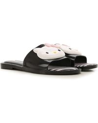 Melissa Sandalias de Mujer - Negro