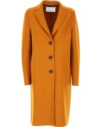 Harris Wharf London Manteau Femme - Orange