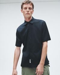 Rag & Bone - Dalton Knit Cupro Shirt - Lyst
