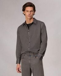 Rag & Bone - Tomlin Stretch-Cotton Dobby Shirt - Lyst