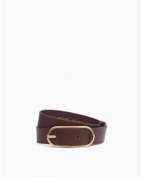 Rag & Bone - Rounded Rebound Leather Belt - Lyst