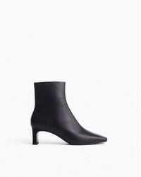 Rag & Bone - Avery Zip Leather Ankle Boots - Lyst
