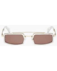 Rag & Bone - David Rectangular Sunglasses - Lyst