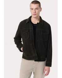 Rag & Bone - Rb Suede Trucker Jacket - Lyst