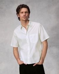 Rag & Bone - Dalton Cotton Poplin Blouson Shirt - Lyst