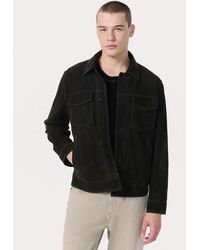 Rag & Bone - Rb Suede Trucker Jacket - Lyst