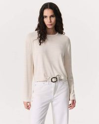 Rag & Bone - The Knit Striped Long-Sleeve T-Shirt - Lyst