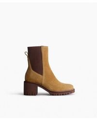Rag & Bone - Corey Heeled Suede Chelsea Boots - Lyst