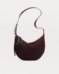 Rag & Bone - Mercer Medium Straw Hobo Bag - Lyst