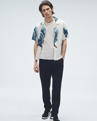 Rag & Bone - Resort Avery Printed Viscose Shirt - Lyst