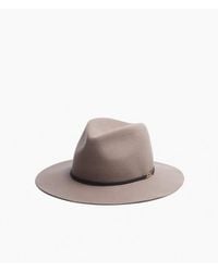 Rag & Bone - Audrey Felted Wool Fedora - Lyst