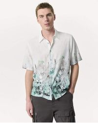 Rag & Bone - Relaxed Fit Dalton Paint Splatter Shirt - Lyst