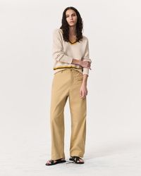 Rag & Bone - Renata Cotton Twill Utility Pants - Lyst