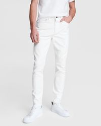 Rag & Bone Fit 1 - Off White Skinny Fit White Authentic Stretch Jean